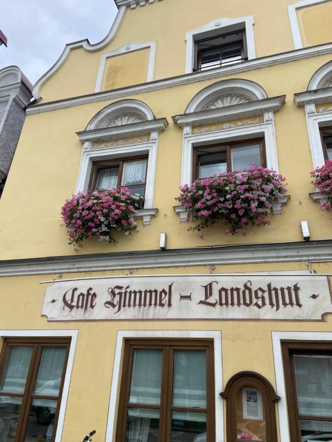 Restaurant-Cafe-Pension Himmel Landshut Eksteriør billede